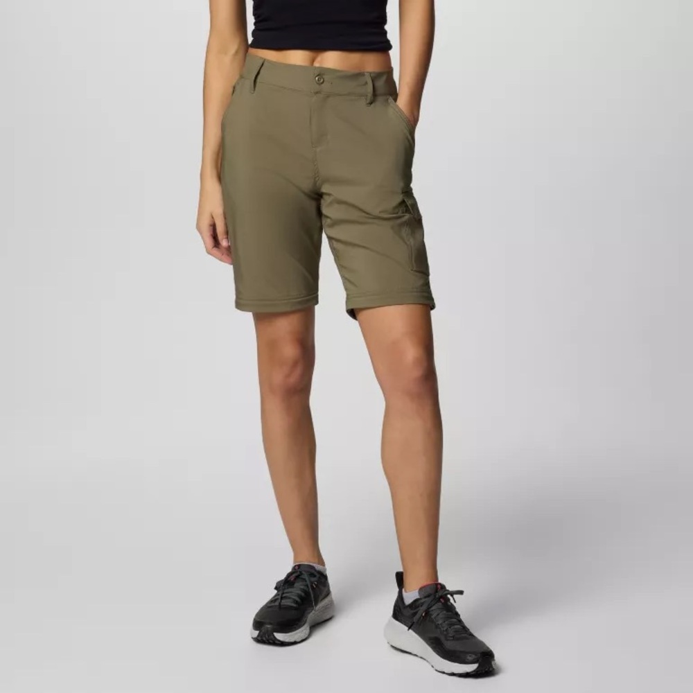 Columbia Women's Silver Ridge Utility Convertible Pants - Stone Green - Size 8 - Picture 6 of 16